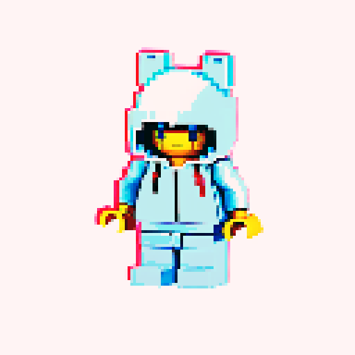 hoody pixel lego