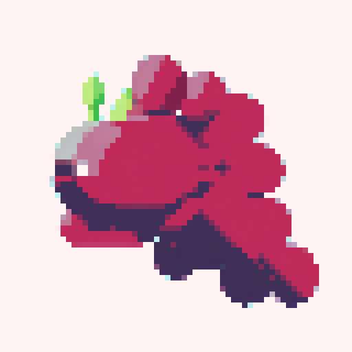 pixel art with a white background 