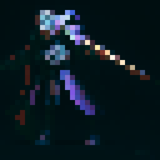 somber warrior, RPG Maker MZ character walking sprites, dark colors, fantasy RPG