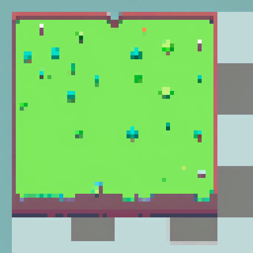 create a simple square 3d island i can use as an asset in my game