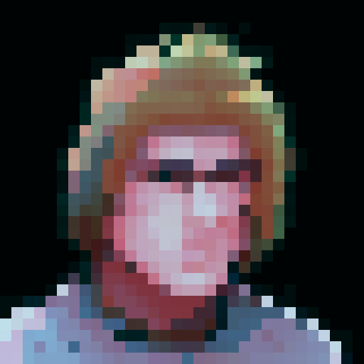 a streetfighter style game character icon