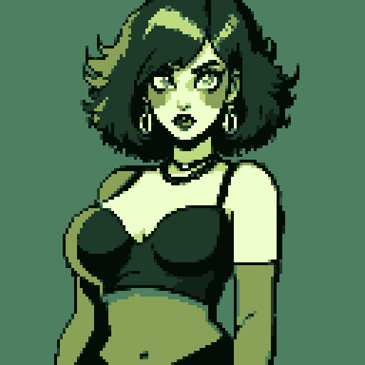 curvy, busty goth girl nude portrait, black hair, purple eyeshadow, red lipstick, nude glamour shot, vibrant srgb colors, edgy aesthetic