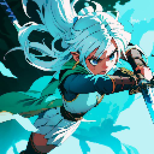 Swinging sword, sword slash, slashing attack