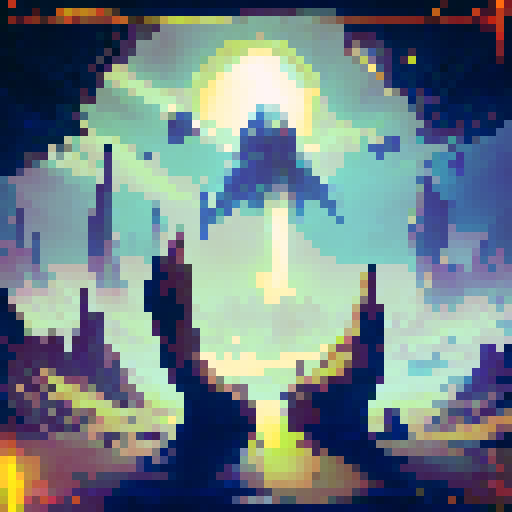 Guild flag, glowing gold, mystical enviorement, fantasy world, Tibia RPG, Urafiki name on flag