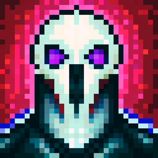 skull, red , white, black, reaper, 