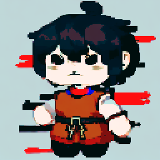 Fantasy Knight in a sidescroller view rendered with a transparent background