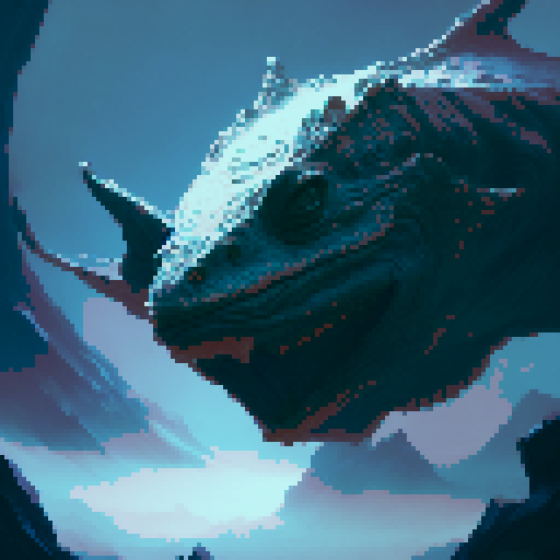 The Basilisk was a giant serpent, also known as the King of Serpents. It was a magical beast that was usually bred by Dark wizards. Herpo the Foul was the first to breed a Basilisk. Herpo accomplished this by hatching a chicken egg beneath a toad which resulted in the creature known as a Basilisk.
The basilisk has blue and white scales.