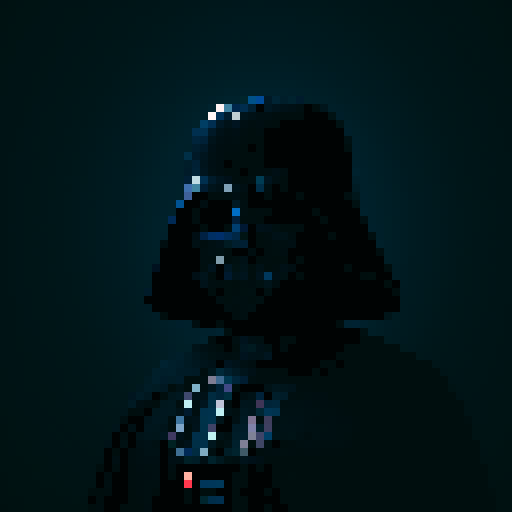 Darth Vader in a dark and obscure way in the dark ((extremely detailed and love deformations)) on the death star ((me extremely quality)) in 4k/8k detailed lighting and cinematic aspects