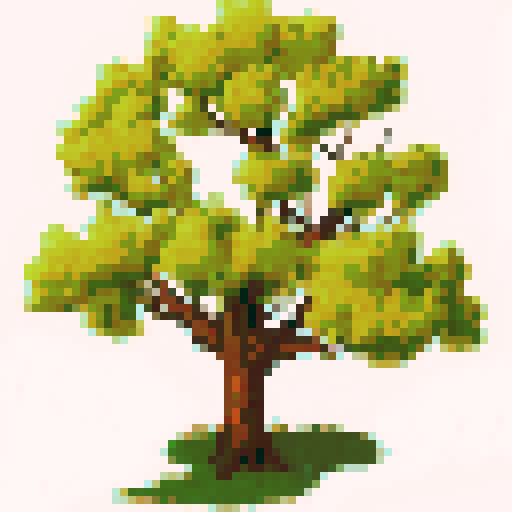 Rpg tree asset