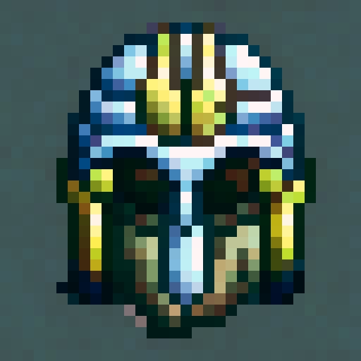 Winged paladin helmet, hermes, gold details