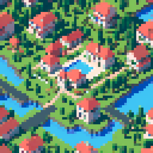 mortgage monte carlo simulator, pixel art, sRGB, colorful, vibrant, graphical, financial data, probability distribution, house icon, animated, looping, dynamic, interactive, user-friendly, intuitive, visually appealing, charts, graphs, numbers, simulation results, risk analysis, loan options, interest rates, affordability, real estate market, economic trends