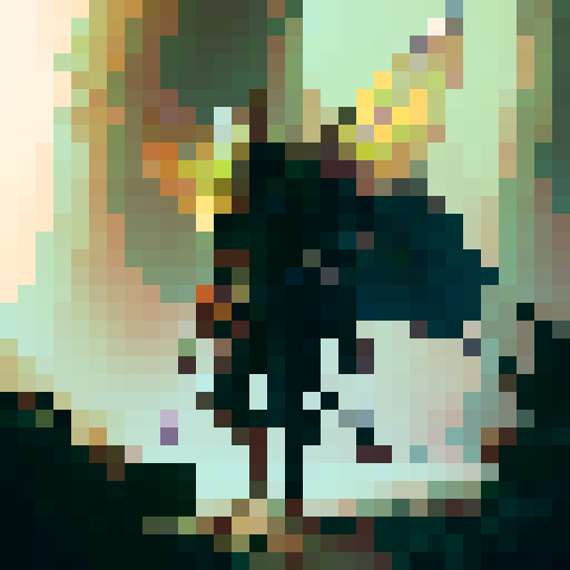 A brave warrior wielding a sword and shield, traversing through a dense forest filled with towering trees and vibrant foliage, accompanied by a mischievous fairy fluttering by their side In the distance, a foreboding entrance to a dimly-lit cave looms, promising untold riches and lurking dangers The image should capture the thrill and peril of embarking on an epic quest in a fantastical RPG world, with a palette of rich greens and browns and hints of light and shadow