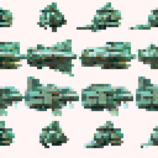 Star Wars inspired Space ship sprite sheet for Rpg Maker MV