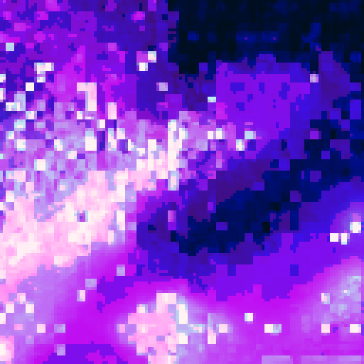 A Pixelart Texture displaying Amethyst Texture that is Tiling