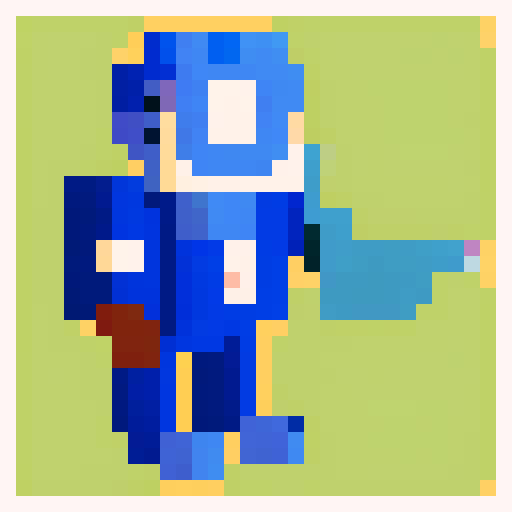 pixel art character, 32x32, full body, facing forward