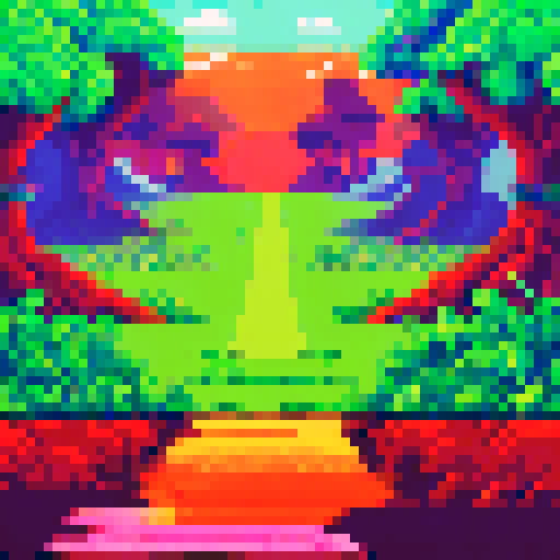 Create a pixel art representation of a small sprouting plant or seedling, capturing the essence of growth, nurturing, and cultivating potential. Showcase the journey of personal development and the blossoming of skills and expertise through your art. Let the pixels convey the beauty and resilience of nature as it symbolizes the transformative process of self-improvement.