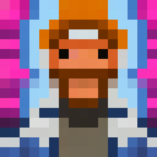 street vendor under street light at night