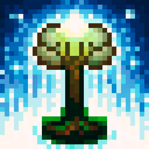 Tree, top down perspective