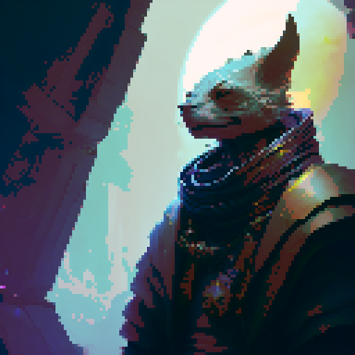 Hands holding 7 small boxes, night time, dark background