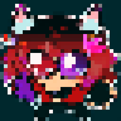 cute, adorable, pixelated, vibrant colors, reminiscent of retro video games, sRGB