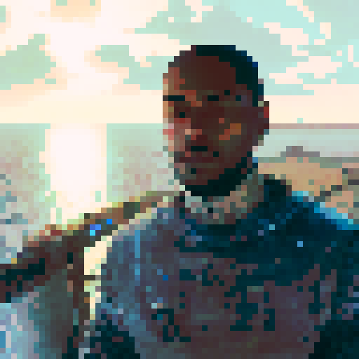 neon, cyberpunk, avatar picture