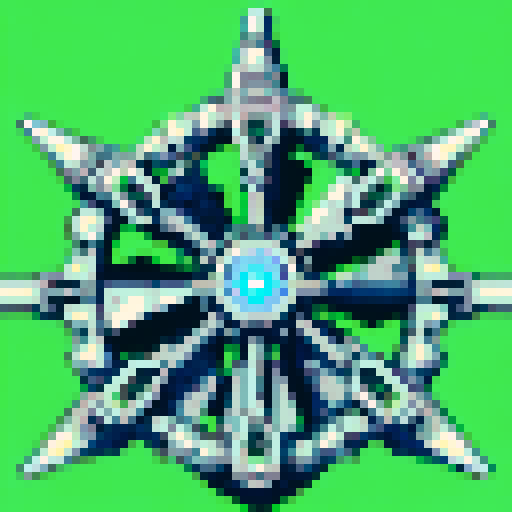 sci-fi, glowing laser sword, fan, vibrant colors, pixelated, detailed hilt, close-up, intense expression, futuristic, 32x32 pixels, sRGB, skillful art, game icon