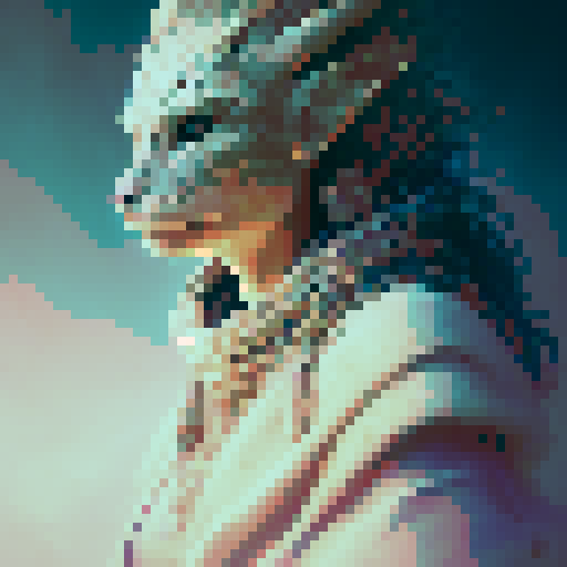 tribal warrior, savanna, spear, fantasy RPG, fierce expression, intricate tattoos, flowing mane, ornate armor, vibrant feathers, mystical aura, dramatic lighting