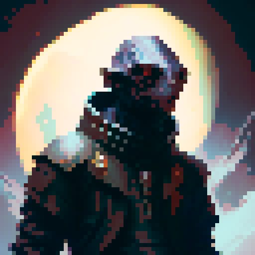 Character, dark hair, dark cloak, stalker