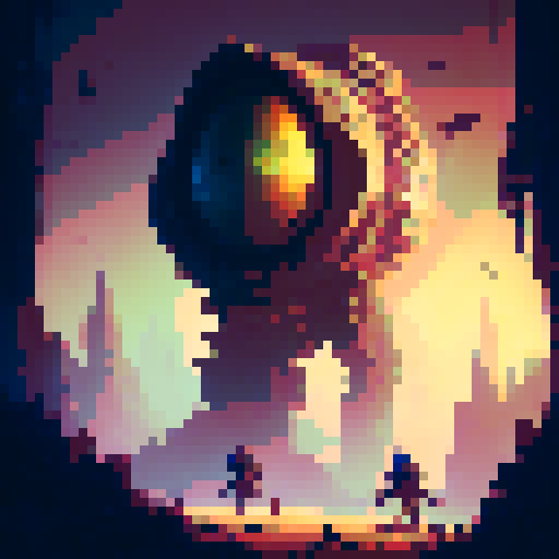 2D platformer level with 8 by 8 pixel tiles, grim vampire hunter themed.