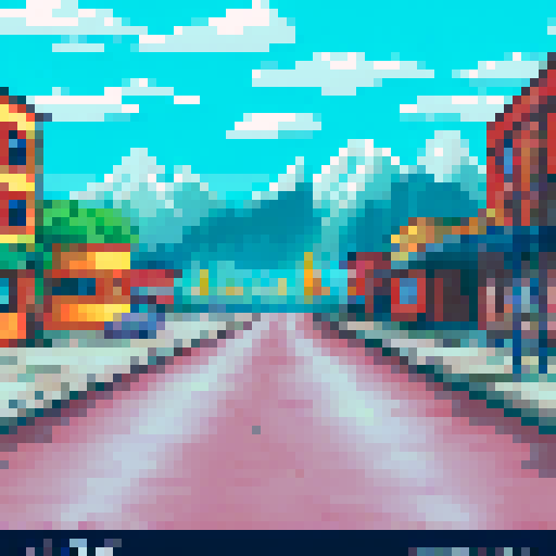 A pacific northwest city with mountains in the background and trash in the foreground