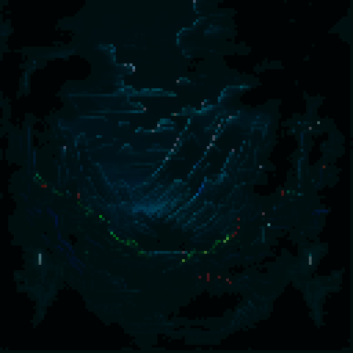 shadows, vibrant colors, sharp edges, sRGB, pixel art, towering mountains, deep valleys, sunlit clouds, cast shadows, dramatic lighting, background, landscape