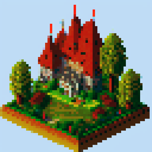 a small castle