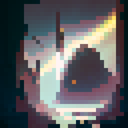 wizard with point hat, sword and staff, long robes, think gandalf.