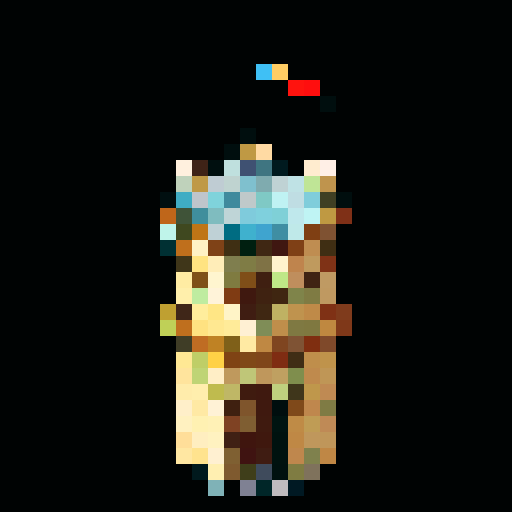 archer tower, pointed roof, archer slits, sturdy, stone structure, medieval-inspired, head-on view