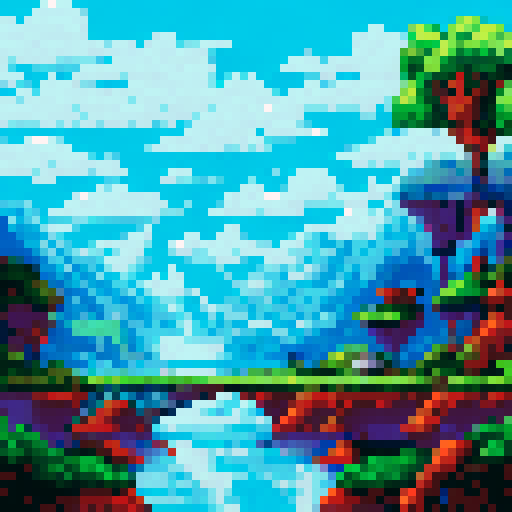 Beautiful Different scenery magic