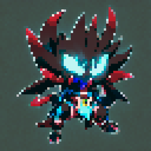 Kayn, the Shadow Reaper, emerging from a swirl of dark mist, wielding his scythe with glowing blue eyes and a fierce expression in an anime style