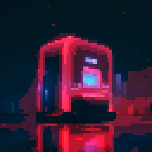 Futuristic , towering skyscrapers, neon lights, vibrant colors, people wearing futuristic outfits, pixel art
