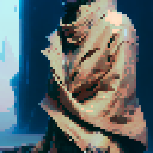 man standing back to camera