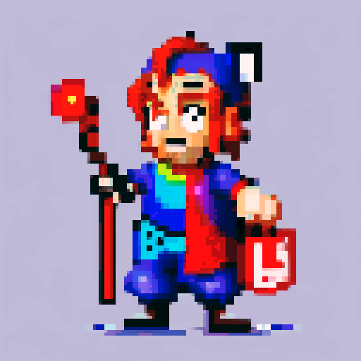 hungover male jester