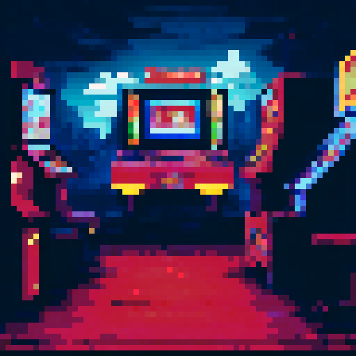 make a logo for an arcade, I want it to be an arcade machine