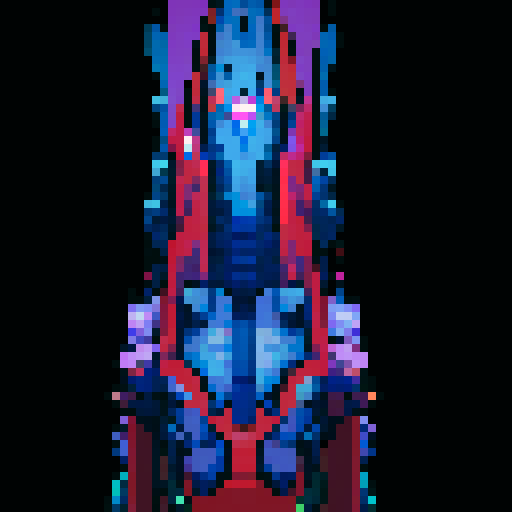 Space ship, vibrant colors, retro vibes, pixelated stars, angular design, glowing thrusters, no background, 8-bit spaceship, glowing cockpit, space exploration, futuristic spacecraft, pixel art style, smooth outline, alighment in center, radar on the top, smooth line,