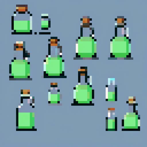 create a basic potion sprite