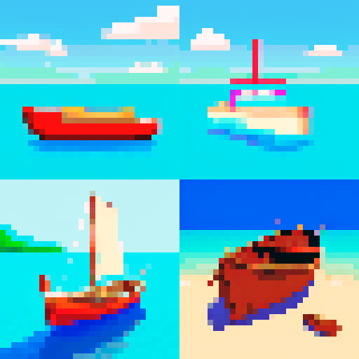 boat texture left to  right