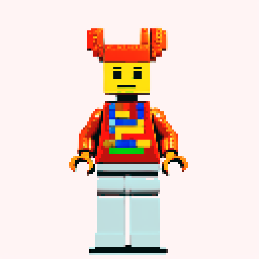 lego pixel, vibrant colors, blocky shapes, small plastic bricks, isometric perspective, retro video game, low resolution, 8-bit graphics, sharp edges, square grid, limited color palette, nostalgic feel, brick-built characters, iconic lego logo, digital recreation, detailed textures, crisp lines, simplified forms, nostalgic gaming vibes