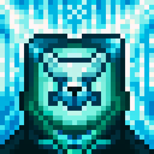 wolf avatar, portrait, glowing eyes