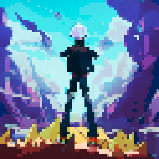 a mad scientist but he looks like one of those bad boys with a cool motor bike. He has the leather jacket with small metal spikes but he has goggles they use in labs hanging on his neck. He also has a cool and futuristic watch on his right arm making it look like he has a robot arm from a distance. His hair is a mix of spiky like a scientist face got blown away by a experiment went wrong and a punched perm
