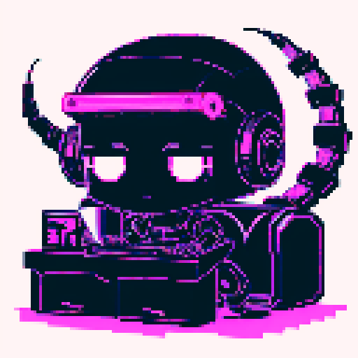 cute cyberpunk scorpion with human head, human head is from anime inspired character with vibrant hair, expressive eyes, and a playful smile, scorpion is playing computer games, tables with potato chips and coca cola