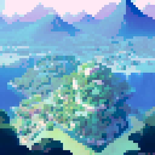 Snow covered jungle, lots of jungle trees, vines