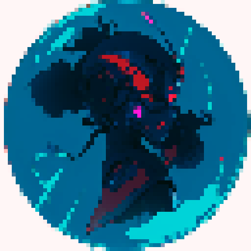 red cyber punk force field shaped like an orb made from geometric shapes pulsating energy no person inside