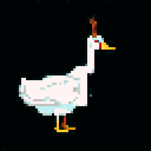 White goose
